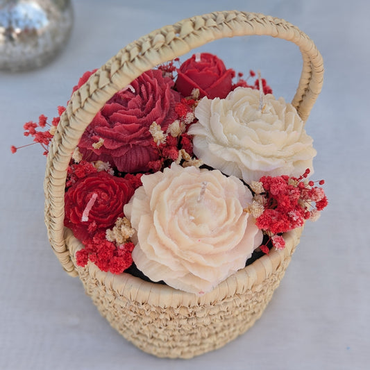 Panier de Velours - Bougies Soja parfumée