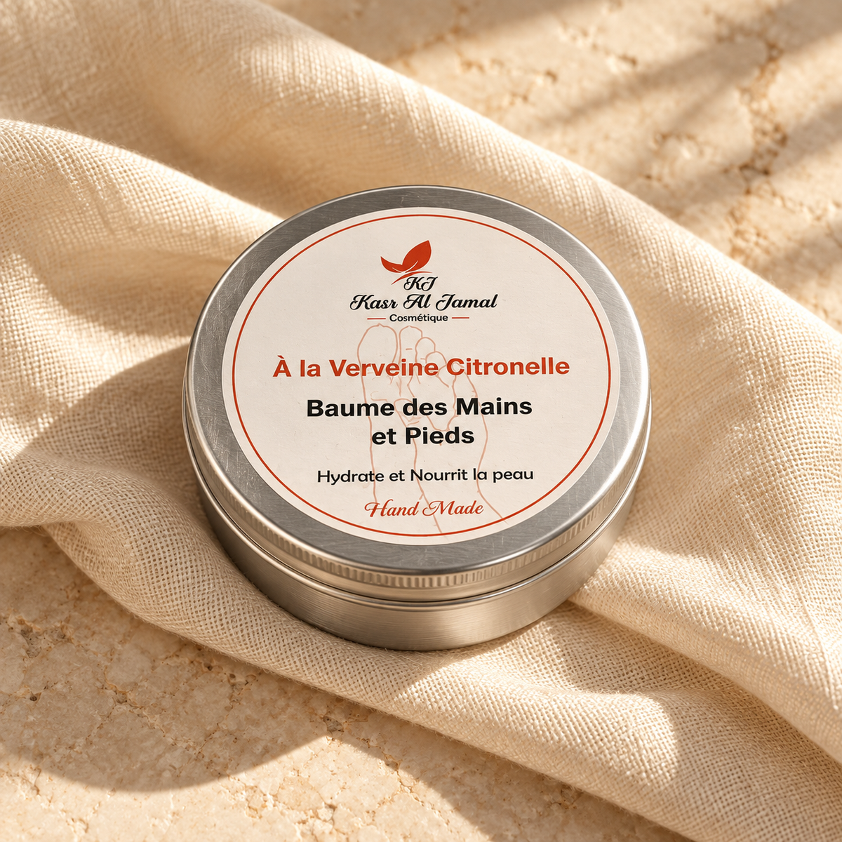 Baume mains et pieds Verveine Citronnelle Kasr Al Jamal – vue 3
