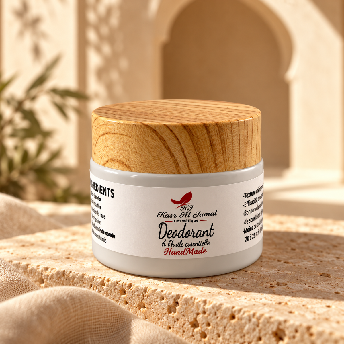 Déodorant à l’huile essentielle Kasr Al Jamal – vue 2