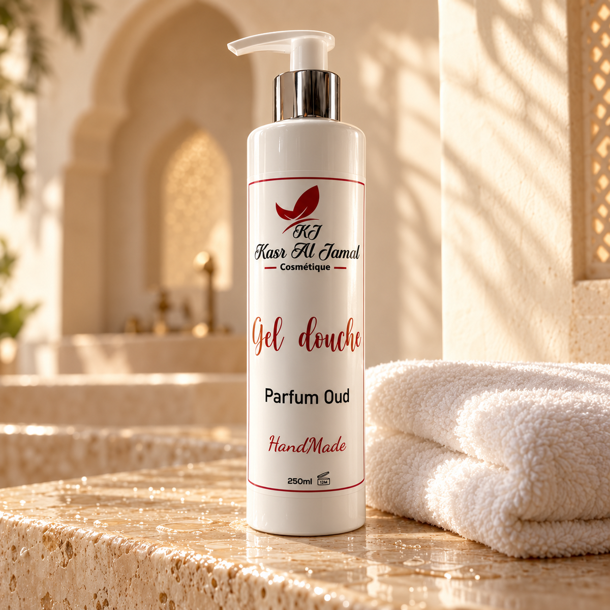 Gel douche Parfum Oud Kasr Al Jamal 250 ml – vue 2