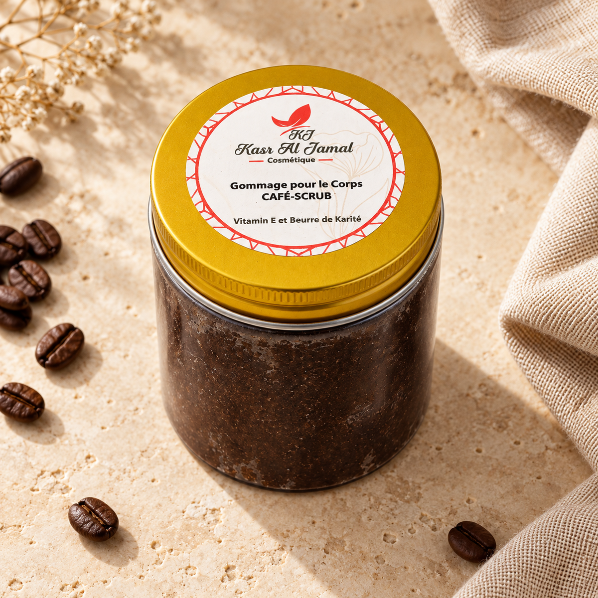 Gommage Corps Café, Karité et Vitamine E — Kasr Al Jamal — vue 3