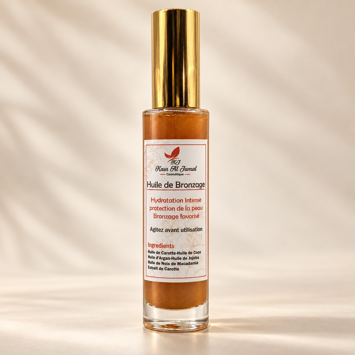 Huile de Bronzage Kasr Al Jamal – vue 1