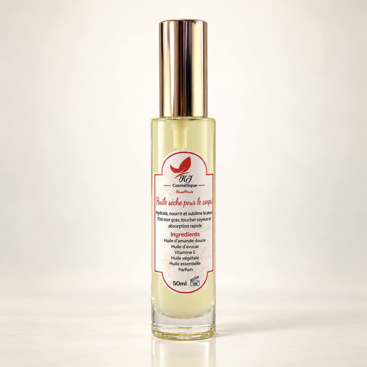 Huile sèche pour le corps 50 ml — Kasr Al Jamal — vue 1