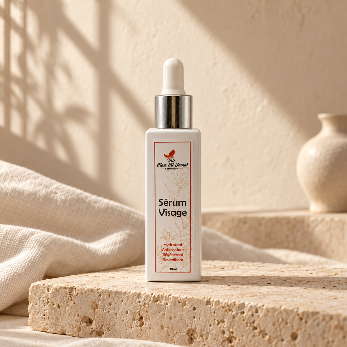 Sérum Visage 30 ml – ambiance naturelle