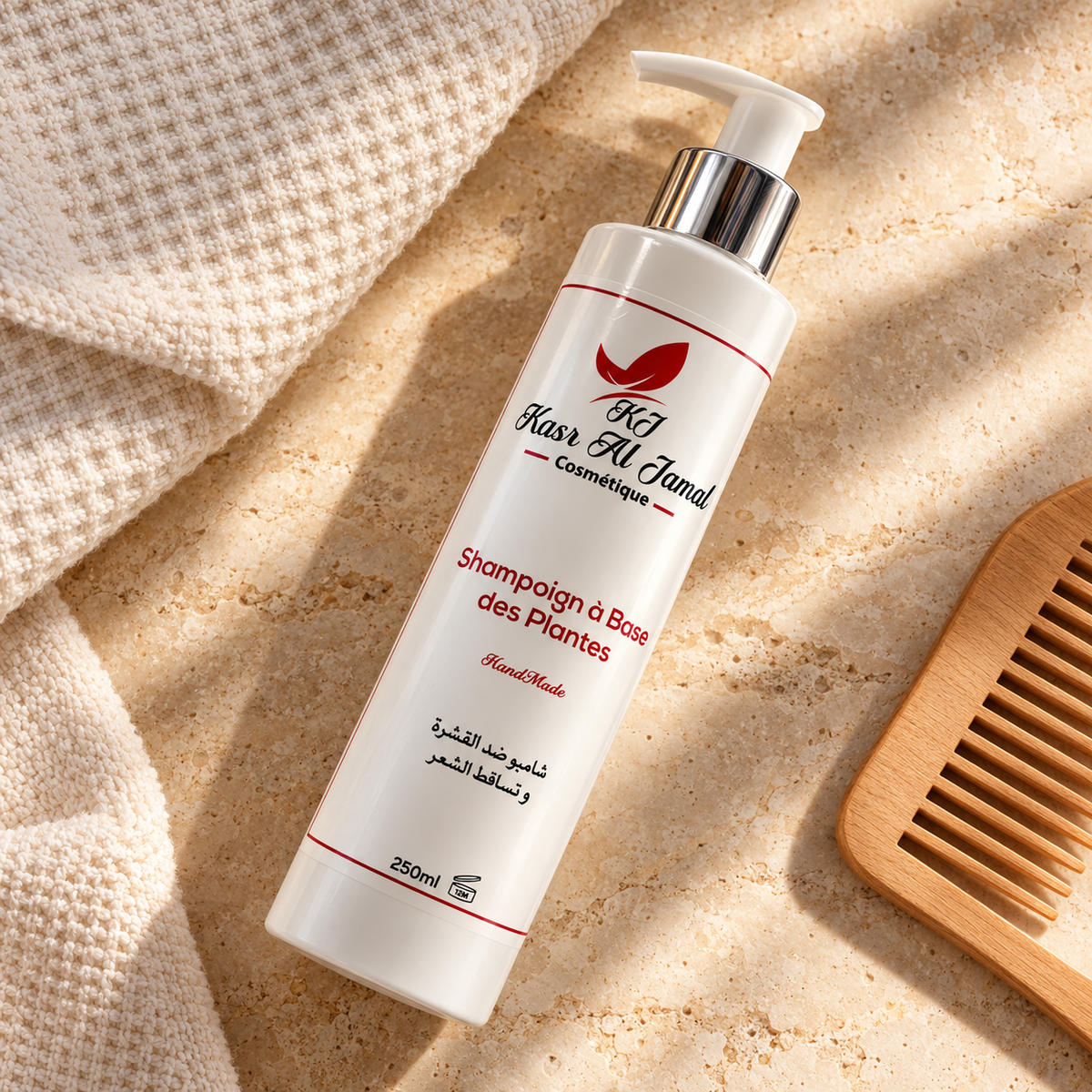 Shampooing aux plantes Kasr Al Jamal 250 ml – vue 3